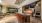 a kitchen with a wood floor