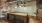 a pool table in a room